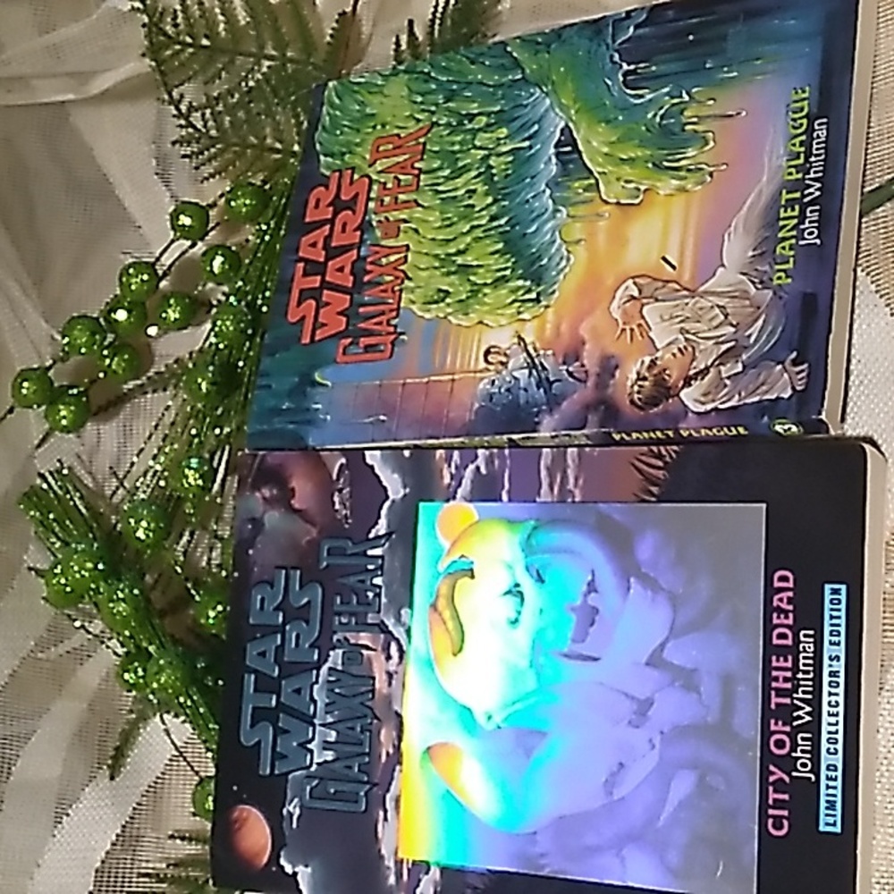 2- STAR WARS: "Galaxy Of Fear"- #2 & #3 Books By John Whitman